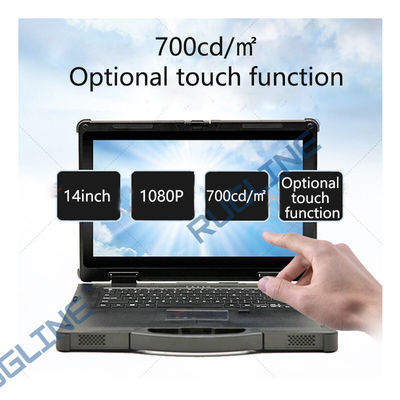 14 τραχιά παράθυρα 10 ίντσας 700cd/M2 I5 πιστοποίηση Συμβούλιο Πολιτιστικής Συνεργασίας lap-top