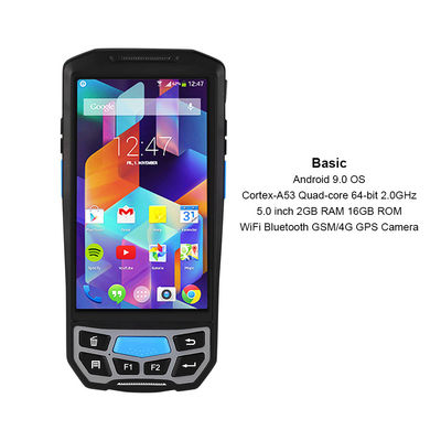 IP66 εξηντατετράμπιτο αρρενωπό φορητό PDA, GMS 720x1280 5 ίντσα PDA