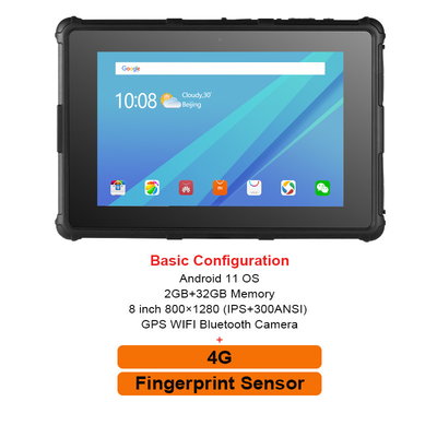 Αρρενωπό PC 8 ΠΣΤ IP67 έξυπνο RF8R ταμπλετών OS τραχύ ΔΙΕΘΝΏΝ ΕΙΔΗΣΕΟΓΡΑΦΙΚΏΝ ΠΡΑΚΤΟΡΕΊΩΝ ίντσας 800X1280