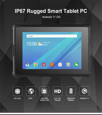 Αρρενωπό PC 8 ΠΣΤ IP67 έξυπνο RF8R ταμπλετών OS τραχύ ΔΙΕΘΝΏΝ ΕΙΔΗΣΕΟΓΡΑΦΙΚΏΝ ΠΡΑΚΤΟΡΕΊΩΝ ίντσας 800X1280